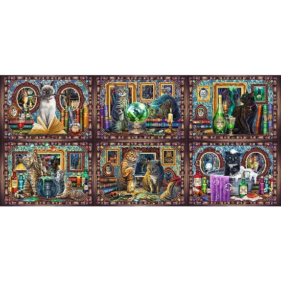 Imagine  Puzzle Trefl UFT 9000 Lisa Parker Minuni cu mustăți