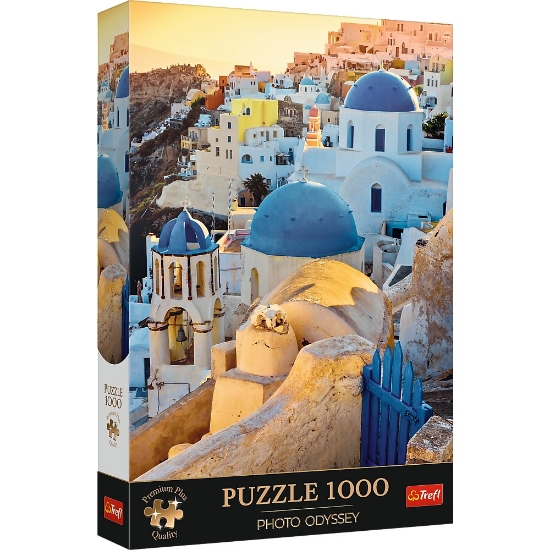Imagine PUZZLE TREFL 1000 PREMIUM PLUS PHOTO ODYSSEY SANTORINI