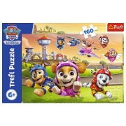 Imagine PUZZLE TREFL 160 PATRULA CATELUSILOR ECHIPA DE SALVARE AERIANA