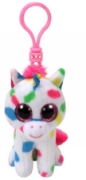 Imagine  Plus breloc TY 8.5 cm Boos Harmonie unicornul cu buline