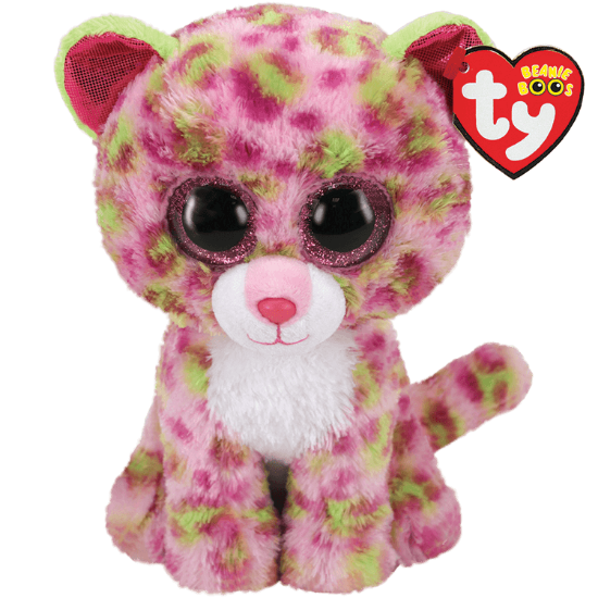Imagine PLUS TY 24CM LEOPARD ROZ
