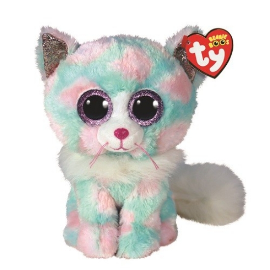 Imagine Plus TY 24cm Boos Opal pisicuța pastel