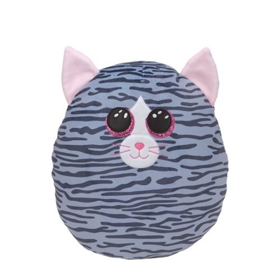 Imagine PLUS TY SQUISH KIKI PISICUTA GRI 22CM