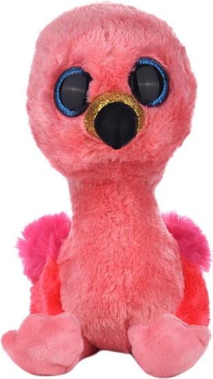 Imagine PLUS TY 24CM BOOS FLAMINGO ROZ