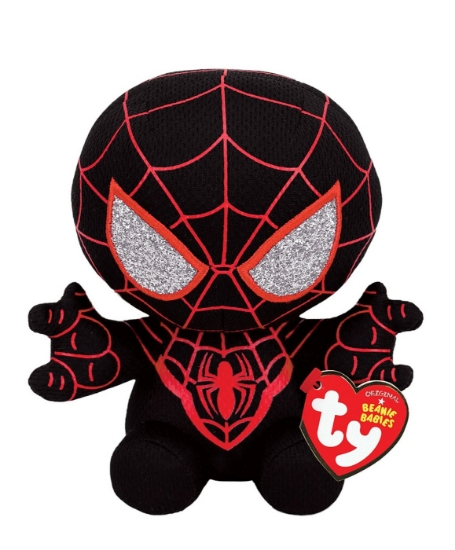 Imagine PLUS TY 15CM BEANIE BABIES MILES MORALES SPIDERMAN