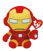 Imagine Plus TY 15cm Beanie Babies Marvel Iron Man