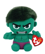 Imagine Plus TY 15cm Beanie Babies Marvel Hulk
