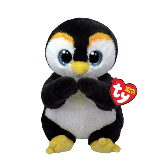 Imagine PLUS TY 15CM BEANIE BELLIES PINGUINUL NEVE 