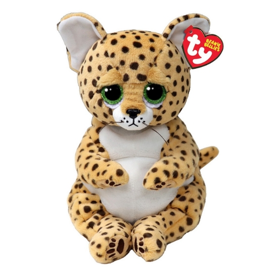 Imagine PLUS TY 24CM BEANIE BELLIES LEOPARDUL LLOYD 