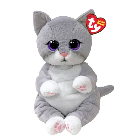 Imagine Plus TY 24cm Beanie Bellies pisicuța gri Morgan