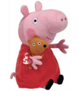 Imagine Plus TY 28cm Beanie Babies Peppa Pig Peppa