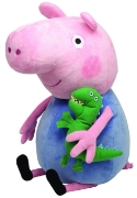 Imagine Plus TY 38cm Beanie Buddies Peppa Pig George