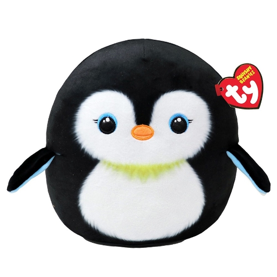 Imagine PLUS TY SQUISHY BEANIES PINGUINUL NEVE 22CM
