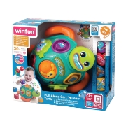 Imagine Winfun jucărie de tras țestoasa cu forme