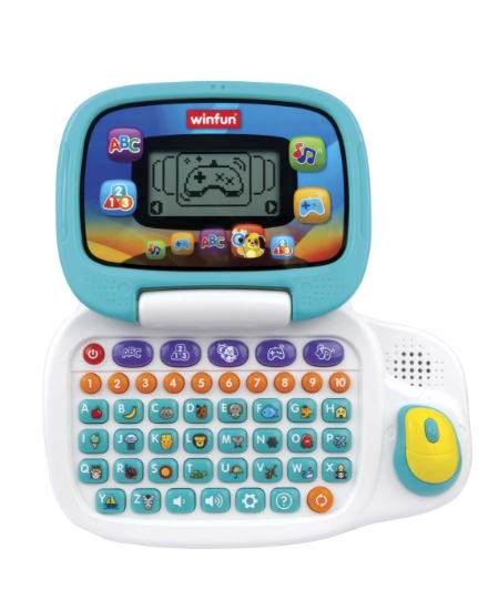 Imagine Winfun laptop să învățăm bilingv