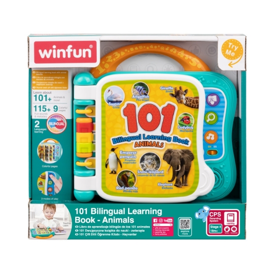 Imagine WINFUN CARTICICA BILINGVA PENTRU INVATAREA ANIMALELOR