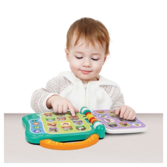 Imagine Cărticică bilingvă Winfun – învață 101 animale în engleză și spaniolă