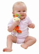 Imagine Winfun zornăitoare cu biluțe girafă