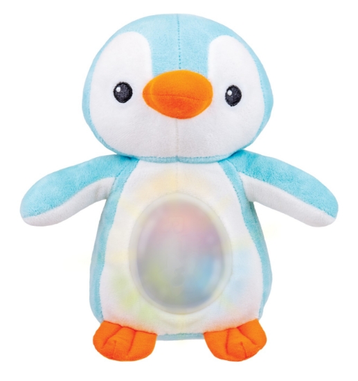 Imagine Winfun jucărie pinguin albastru cu sunete și lumini