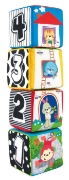 Imagine WINFUN SET 4 CUBURI STIVUIBILE DIN MATERIAL TEXTIL