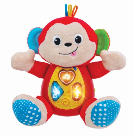 Imagine Maimuțica interactivă Winfun – cu lumini, melodii și fraze educative