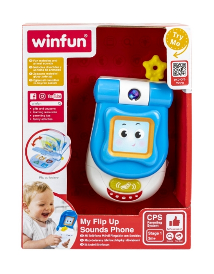 Imagine WINFUN TELEFON CU CLAPETA CU SUNETE