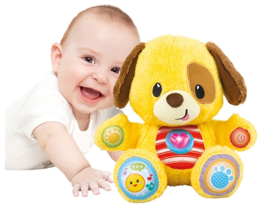 Imagine Căţeluşul Învaţă cu Mine – prietenul haios care face învățarea distractivă!