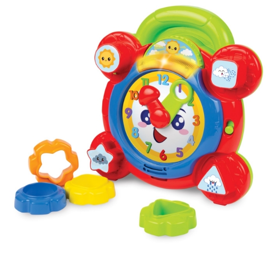 Imagine Ceas interactiv Winfun – învățare distractivă despre timp și forme!