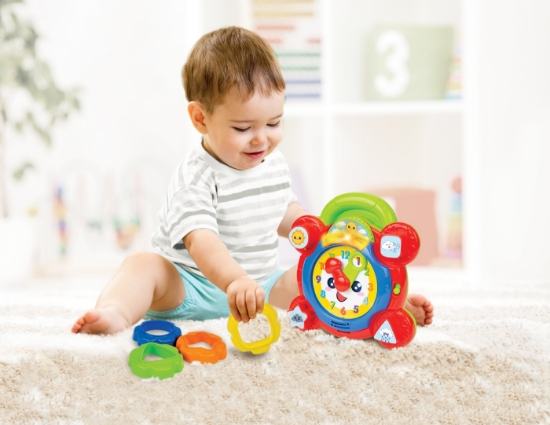 Imagine Ceas interactiv Winfun – învățare distractivă despre timp și forme!