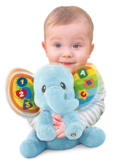 Imagine Elefănțelul interactiv Winfun – joacă luminoasă și educativă!