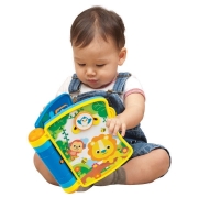 Imagine Cărticică interactivă cu sunete Winfun – 5 pagini cu activități, animale și melodii 