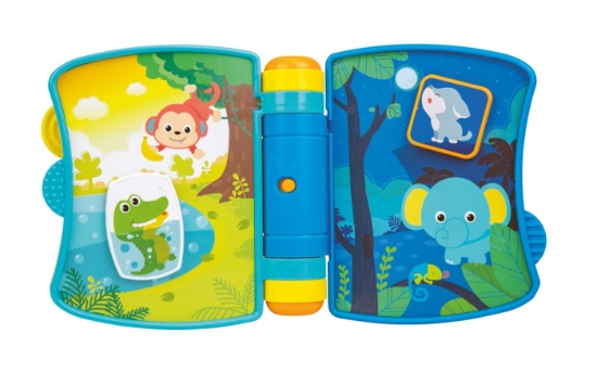 Imagine Cărticică interactivă cu sunete Winfun – 5 pagini cu activități, animale și melodii 
