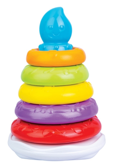 Imagine Winfun turn cu cercuri colorate în formă de tort