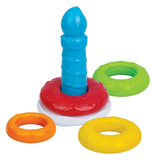 Imagine Winfun turn cu cercuri colorate în formă de tort