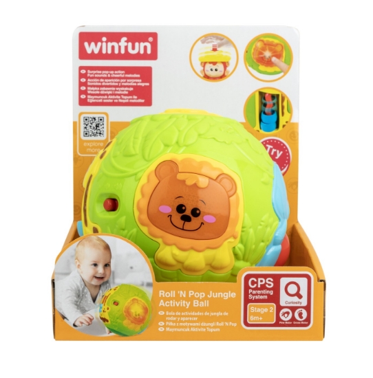 Imagine WINFUN MINGIUTA CU ACTIVITATI ANIMALELE JUNGLEI
