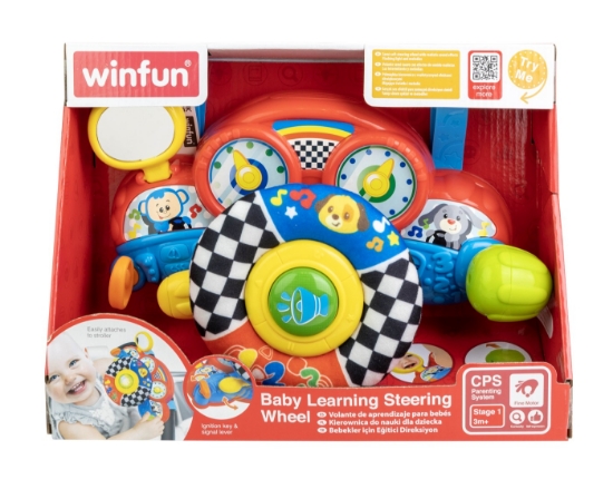 Imagine WINFUN VOLAN MUZICAL PENTRU BEBELUSI
