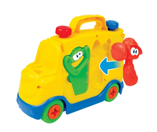 Imagine Camion interactiv Winfun cu unelte, sunete și melodii educative