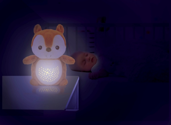 Imagine Winfun proiector si lampa de veghe veverita