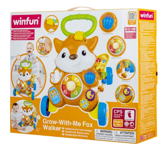 Imagine Antemergător Winfun Vulpiță cu lumini, sunete și activități educative