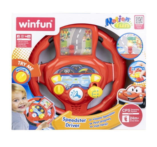 Imagine WINFUN VOLAN CU SUNETE SI LUMINI