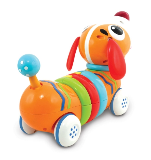 Imagine Winfun cățeluș interactiv cu telecomandă, lumini și sunete – joacă educativă de la 18 luni