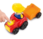 Imagine WINFUN TRACTORAS CU REMORCA SI FIGURINA FERMIER