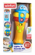 Imagine WINFUN MICROFON CU SUNETE SI LUMINI