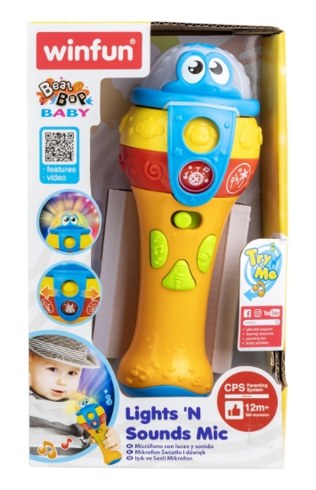 Imagine WINFUN MICROFON CU SUNETE SI LUMINI