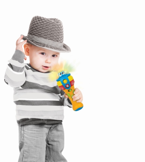 Imagine Winfun microfon cu sunete și lumini