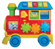 Imagine Antemergător Winfun Trenulet 3-în-1 cu lumini și sunete educative
