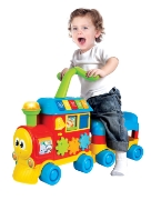 Imagine Antemergător Winfun Trenulet 3-în-1 cu lumini și sunete educative