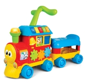 Imagine Antemergător Winfun Trenulet 3-în-1 cu lumini și sunete educative