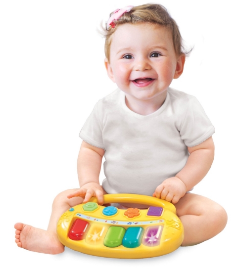 Imagine Antemergător educativ Winfun 2-în-1 cu centru de activități muzicale