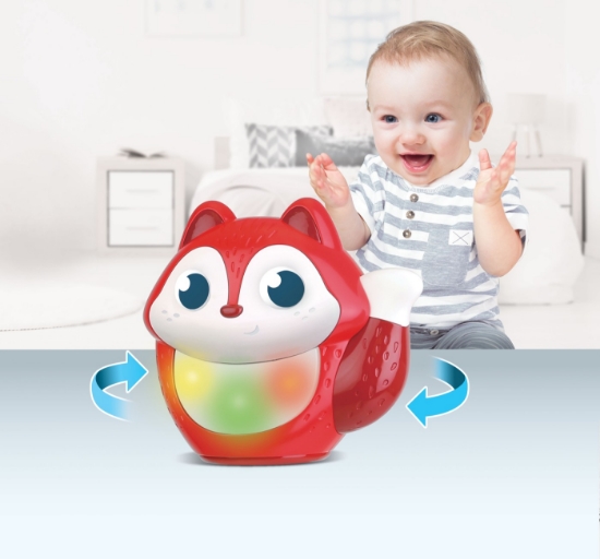 Imagine Proiector 3 în 1 Winfun – model Vulpița cu muzică și lumină